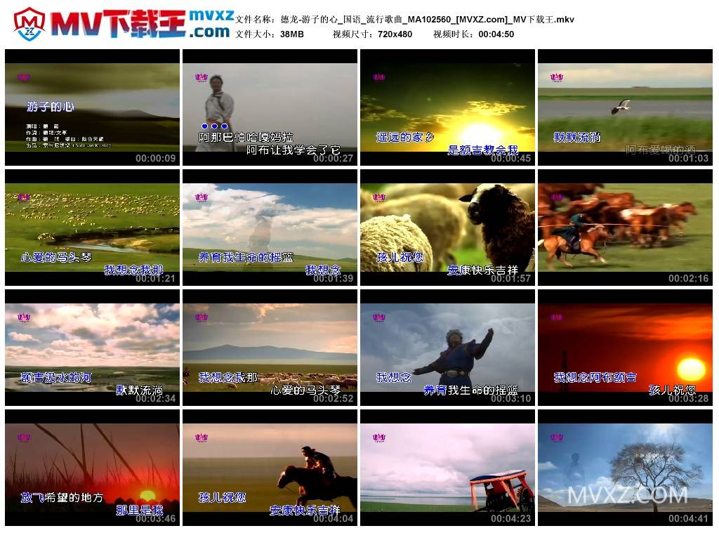 德龙-游子的心_国语_流行歌曲_MA102560